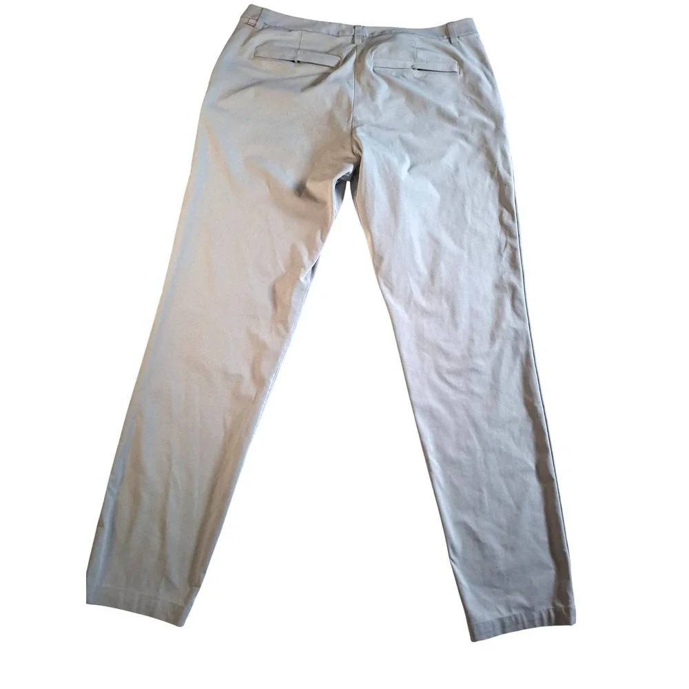 Lululemon ABC Slim Fit Pants Mens 38* (37x32) Warpstreme Gray Trouser LM5AR0T.02